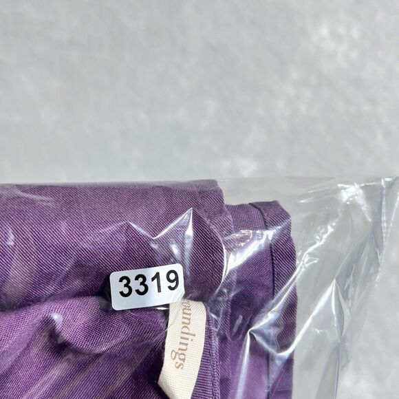 Soft Surroundings Top S Purple Tunic Embroidered Floral Metallic Beaded Boho - Picture 12 of 13